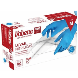 Luva Proc. Nitrilica Azul (m - 80mm à 82... - Peronti Soluções