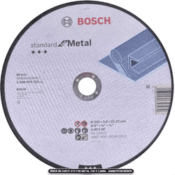 Disco de Corte Std For Metal 230x30mm - Peronti Soluções