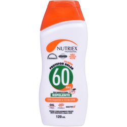 Protetor Solar Fps 60 Repelente Nutriex... - Peronti Soluções