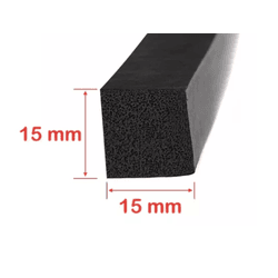 Borracha Esponjosa 15 x 15 - Peronti Soluções