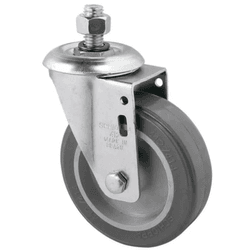 Rodizio Giratório PVC L12 100mm para até... - Peronti Soluções