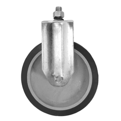 Rodizio Fixo PVC L12 100mm para até 65kg... - Peronti Soluções