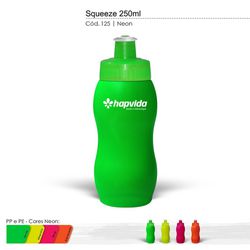 Squeeze Plástico 250ml - B125 - Personalizar Toledo