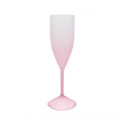 Taça Champanhe Acrílica Jateada Degradê 190ml - AC... - Personalizar Toledo