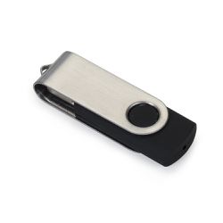 Pen Drive Giratório Metálico 4GB/8GB/16GB/32GB - c... - Personalizar Toledo