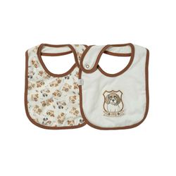 Kit Com 2 Babadores Doguinho - Petit Papillon Bebê & Criança