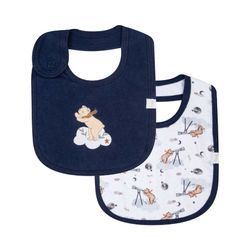 Kit Com 2 Babadores Lunar - Petit Papillon Bebê & Criança