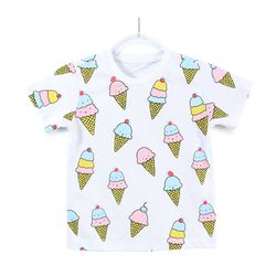 Camiseta Infantil Sorvete - Petit Papillon Bebê & Criança
