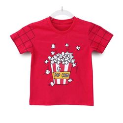 Camiseta Infantil Pipoca - Petit Papillon Bebê & Criança