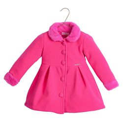 Casaco Trench Coat Pink - Petit Papillon Bebê & Criança