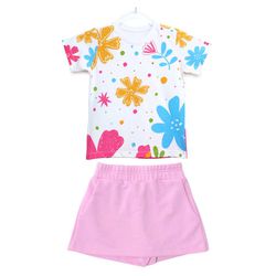 Conjunto Floral Color - Petit Papillon Bebê & Criança