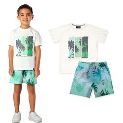 Conjunto Infantil Menino Tropical - Petit Papillon Bebê & Criança