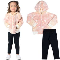 Conjunto Inverno Estrelas - Brilha no Escuro - Petit Papillon Bebê & Criança