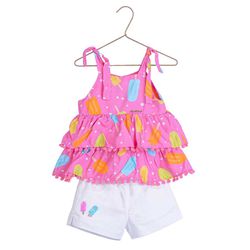 Conjunto Sorvetinho Pompom - Petit Papillon Bebê & Criança