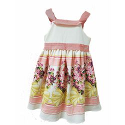 Vestido Neoprene Floral Animê - Petit Papillon Bebê & Criança