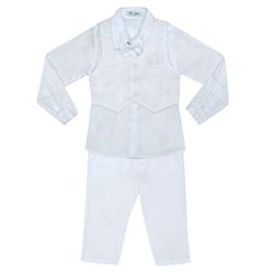 Conjunto Batizado Colete - Petit Papillon Bebê & Criança