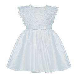 Vestido Batizado Vilaflor Rendado - Petit Papillon Bebê & Criança