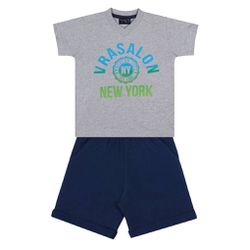 Conjunto Infantil Masculino Verão Ny - Petit Papillon Bebê & Criança