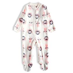 Pijama Macacão Com Pé Bichinhos - Petit Papillon Bebê & Criança