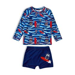 Conjunto De Praia Infantil Proteção Uv - Pinguim - Petit Papillon Bebê & Criança