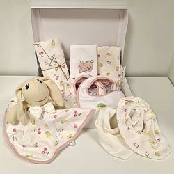 Gift Box Premium - Frutas Divertidas - Petit Papillon Bebê & Criança
