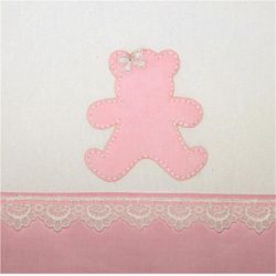 Capa Para Carrinho Urso Rosa - Petit Papillon Bebê & Criança