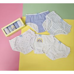 Kit com 5 calcinhas Coração - Petit Papillon Bebê & Criança