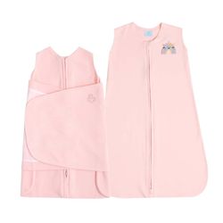 Kit Crescimento com Swaddle + Saco de Dormir Rosa ... - Petit Papillon Bebê & Criança