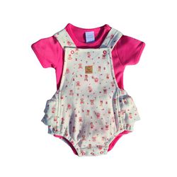 Romper Bebê Menina Ursinhos - Petit Papillon Bebê & Criança