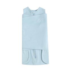 Swaddle Azul em Algodão Egípcio - Petit Papillon Bebê & Criança