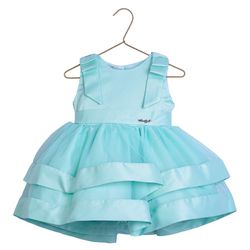 Vestido Verde Tiffany - Petit Papillon Bebê & Criança