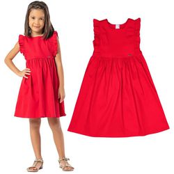 Vestido Vermelho Babados - Petit Papillon Bebê & Criança