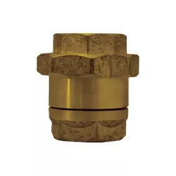 União Check Valve (1-uni e 1-ved) - 1.1/2