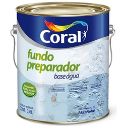 Fundo Preparador Base Água 3,6L Coral - Petrotintas