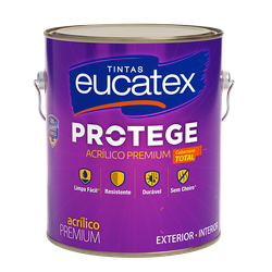 Tinta Acrílica Protege Acetinado 3,6L Eucatex - Petrotintas