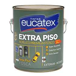 Tinta Acrílica Extra Piso 3,6L Eucatex - Petrotintas