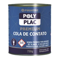 Cola De Contato Polyplac Premium 750G Pulvitec - Petrotintas