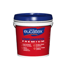 Textura Acrílica Pre Riscada Branco 6KG Eucatex - Petrotintas