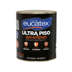 Tinta Acrílico Ultra Piso Grafeno 0,9L Eucatex - Petrotintas