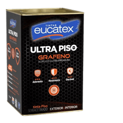 Tinta Acrílica Ultra Piso Grafeno 18L Eucatex - Petrotintas