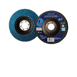 Disco Flap 4.1/2 40 Zirconia 4026 Lotus - Petrotintas