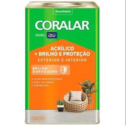 Tinta Acrílica Mais Brilho e Proteção Coralar Semi... - Petrotintas
