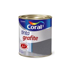 Esmalte Sintético Tinta Grafite Escuro 900ML Coral - Petrotintas