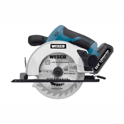 Serra Circular à Bateria 150MM 18V WS2934 Wesco - Petrotintas
