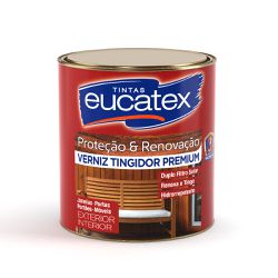 Verniz Tingidor 900ML Brilhante Eucatex - Petrotintas