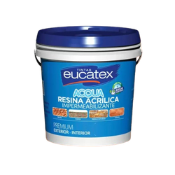 Eucatex Resina Acr B. Agua Ceram Telha (balde) 3,6 - Petrotintas