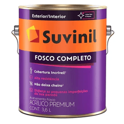 Tinta Acrílica Fosco Completo 3,6L Suvinil - Petrotintas