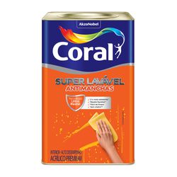 Tinta Acrílica Super Lavável Antimanchas 18L Branc... - Petrotintas