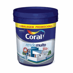 Tinta Acrílica Rende Muito Fosco 20L Coral - Petrotintas