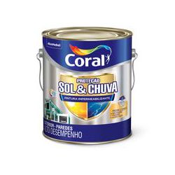 Tinta Sol & Chuva Pintura Impermeabilizante 3,6L B... - Petrotintas